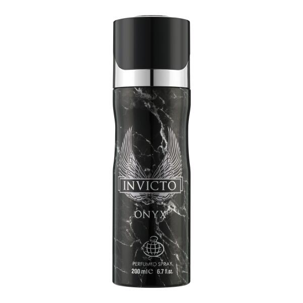 Дезодорант Fragrance World Invicto Onyx для чоловіків — deo spray 200 ml
