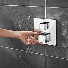 Душова система прихованого монтажу Grohe QuickFix Precision Cube з Vitalio Rain Mono 310 Cube 34879000, фото 6