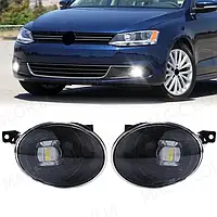 Противотуманные фары Led (ПТФ, Туманки) Volkswagen Golf 6 Jetta Tiguan