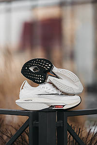 Чоловічі Кросівки Nike Air ZoomX Alphafly White Black 41-42-43-44-45