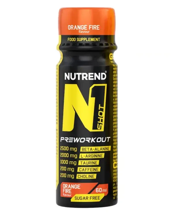 Передтренувальний шот Nutrend N1 Shot 60 ml