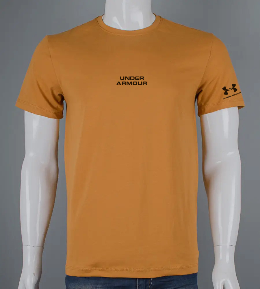 Футболка чоловіча Under Armour 2324м (Уп.4шт M-XXL), Гірчиця