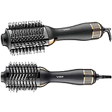 Фен щітка для укладання волосся для жінок VGR 492 повітряний стайлер, з іонізацією, 3 режими, 2 швидкості, 1000Вт, фото 3