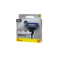 Сменные картриджи | кассеты | лезвия для бритья мужские Gillette Mach3 Design Edition 8 шт