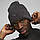 Шапка спортивна Puma Metal Cat Beanie 024874 01 (чорна, акрил, в'язана, з відворотом, тепла, логотип пума), фото 4