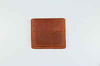 Візитниця чоловіча кишенькова зі шкіри невелика, Шкіряна кредитниця для дисконтних карт, Холдер для чоловіків