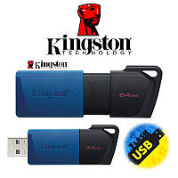 USB флешка Kingston 64GB DataTraveler Exodia M Black USB 3.2 (DTX / 64GB) (64ГБ 3.0)