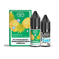 Набор для самозамеса солевой Flavorlab Disposable Puff 10 мл, 0-50 мг Pineapple ice (Ананасовый лед)-LVR