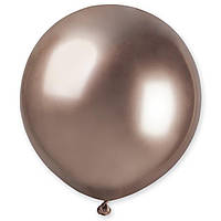 Латексна кулька Gemar хром рожеве золото 19" (47,5 см) 1 шт