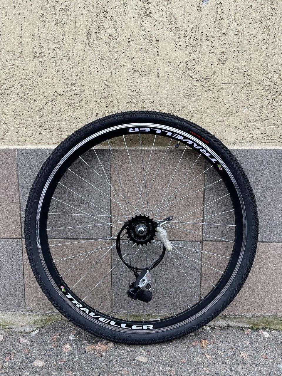 Колесо 28" на планетарні втулки Shimano Nexus Inter-3 Traveller з покришкою та камерою