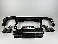 Наклдака на задний бампер X3M BMW X3 G01 в стиел F97 (17-21) с насадками