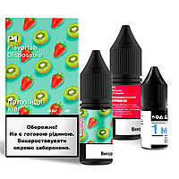 Набор для самозамеса солевой Flavorlab P1 10 мл, 0-50 мг Kiwi Strawberry (Киви Клубника)-LVR