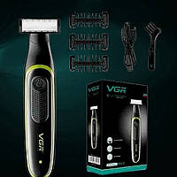 Станок для бритья Электробритва Триммер Машинка для стрижки волос VGR V-017 Профессионал