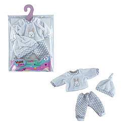 Одяг для ляльок/пупсів Yala Baby (кофтинка, штанці, шапочка) YLC 235 G