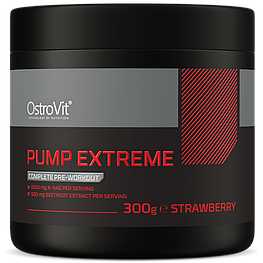 Передтренувальний комплекс Pump Extreme OstroVit 300 г Полуниця
