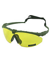 Окуляри тактичні KOMBAT UK Ranger Glasses Yellow Lenses