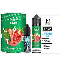 Набор для самозамеса органика Flavorlab Love it 60 мл, 0-6 мг Strawberry Cactus (Клубничный кактус)-LVR