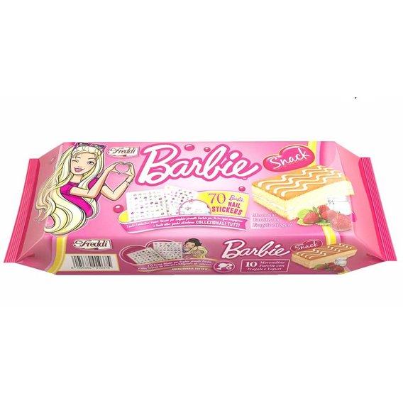 Бісквіт Freddi Barbie полуниця-йогурт 250г - фото 1 - id-p2103427223