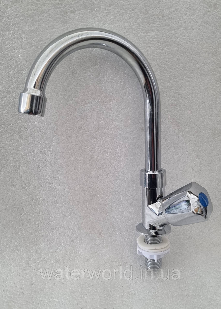 Zerix монокран для однієї холодної води 015 Chrome, фото 1