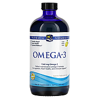 Рыбий жир (лимон), Omega-3, Nordic Naturals, 1560 мг, 473 мл. (NOR-02764)