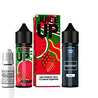 Набор для самозамеса органика Fucked Juice Up 60 мл, 0-3 мг Watermelon Strawberry (Арбуз Клубника)-LVR