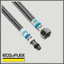 Шланг гофрований Вода/Стандарт М 10х1/2" 30 см ECO-FLEX