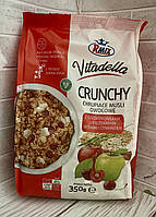 Кранчі Vitadella Crunchy RMIX фруктові 350 г.