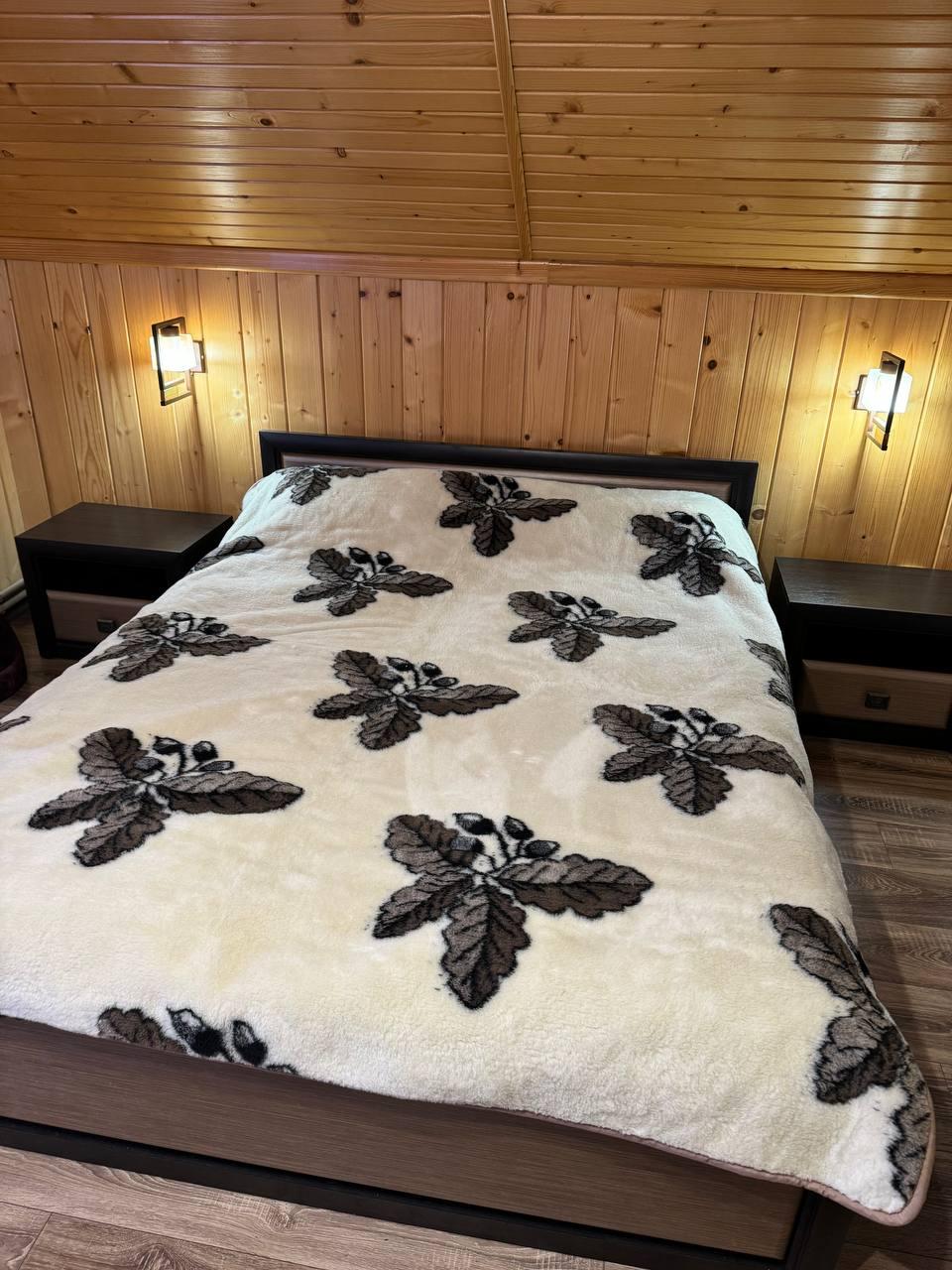 Ковдра з овечої вовни 200*220, фото 1