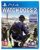 Диск PS4 Watch Dogs 2 ENG Б\В