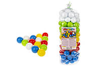Набор шариков для сухого бассейна 60мм 100шт в кульке 1-117 Colorplast