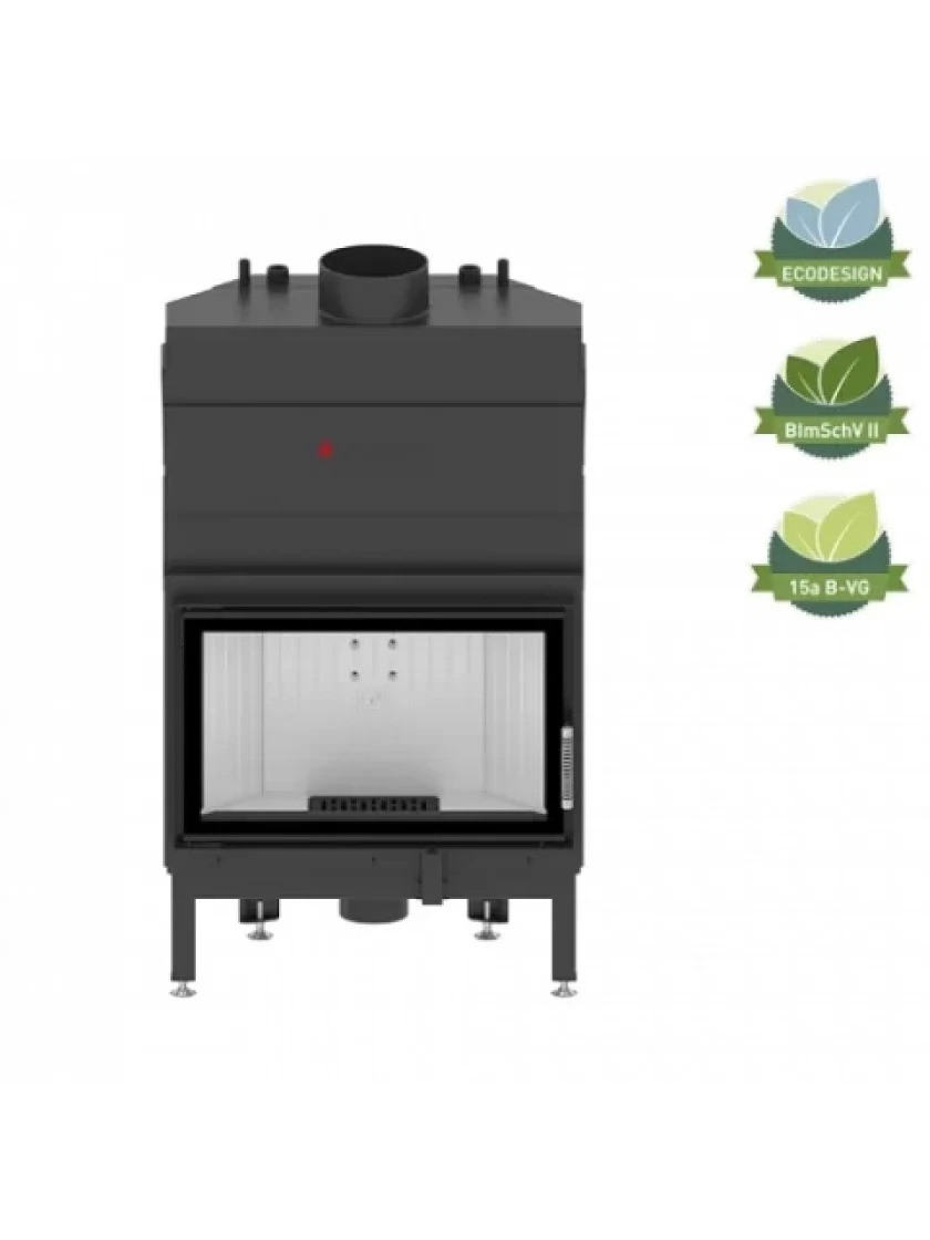 Камінна топка з водяним контуром Hitze ALBERO AQUSYSTEM ALAQS68X43.S-D, фото 1