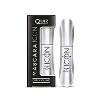 Тушь для ресниц Quiz Cosmetics Icon Mascara "Подкручивание и объем", 9 гр