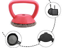 Щітка-металічний скребок із ручкою для миття посуду Cleaning Brush 207494, фото 5