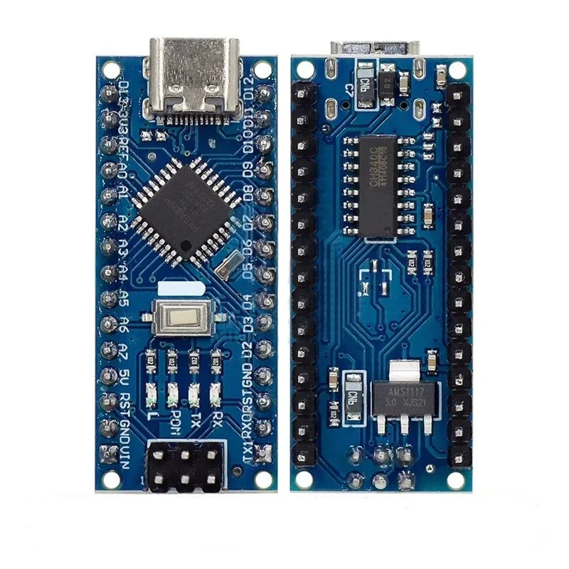 Arduino Nano 3.0 ATmega328, Type-C (паяний) (ID#2103459055), ціна: 135 ...