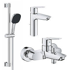 Набір змішувачів для ванної GROHE QuickFix Start 3in1 хром латунь 153332 UA202301MQ