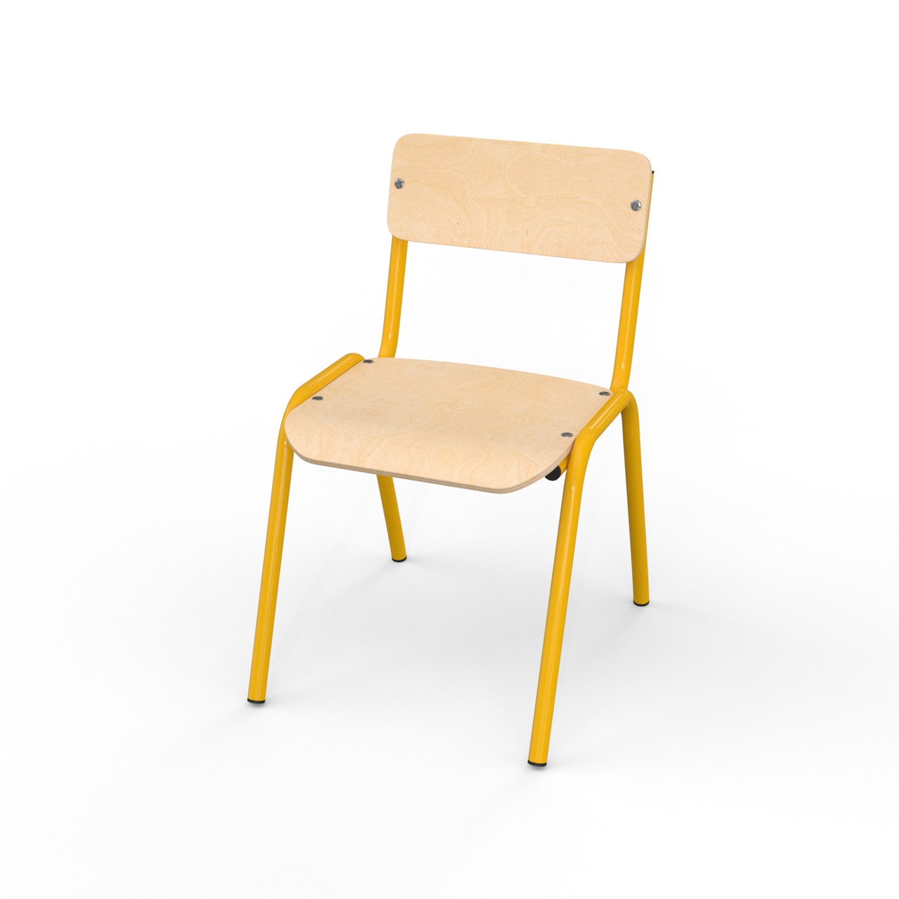 Стілець дитячий ISO 1 зр.гр, спинка та сидіння - пряма фанера 8мм, фото 1