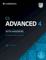 Cambridge English: C1 Advanced 4 Authentic Practice Tests with answers, Downloadable Audio and Resource Bank