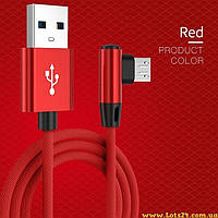 USB шнур для зарядки телефонов дата кабель быстрой зарядки micro usb кабель микро юсб удлинитель 90 градусов