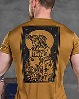 Футболка койот coolmax тактическая, армейская футболка для военных с принтом Sunset Goons