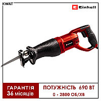 Сабельная пила 690 Вт Einhell TE-AP 690 E Регулятор оборотов 0-2800 об мин Ход 20 мм