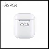 Bluetooth-навушники Aspor AirPods S4004 wireless charger кейс із бездротовою зарядкою, Оригінал!, фото 5