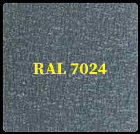 Гладкий лист POLYSTEEL — 0,45 мм / 1250 мм / PEMA / RAL 7024 Графіт, фото 1