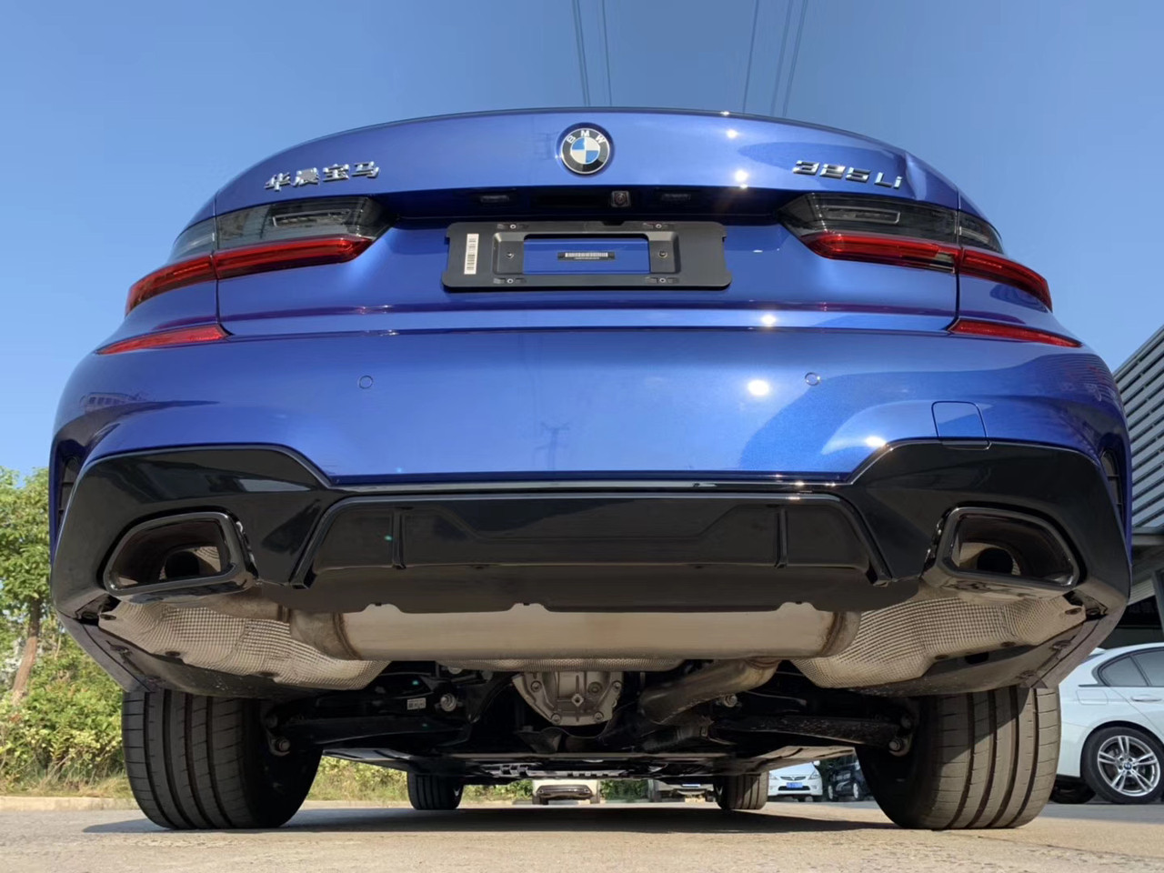 Насадки на вихлопні труби Perfomance M340i BMW 3 series G20 2017-чорні
