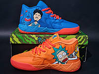 Eur45 кроссовки Пума Puma LaMelo Ball MB.01 Rick and Morty різнокольорові баскетбольные волейбольные