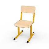 Стілець дитячий Малюк 1-3 зр.гр, спинка та сидіння - пряма фанера 8мм, фото 2