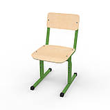Стілець дитячий Малюк 1-3 зр.гр, спинка та сидіння - пряма фанера 8мм, фото 3