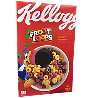 Сухой завтрак Kellogg's Froot Loops фруктовые колечки 375г