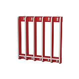 Вішалка для рушників, 5 секцій-18мм, фото 4