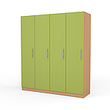 Шафа 4-секційна дитяча 1168x350x1320, фото 5