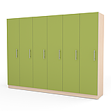 Шафа 6-секційна дитяча 1744x350x1320, фото 7